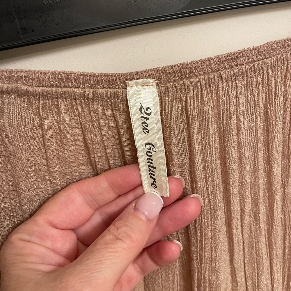 2 Tee Couture Boho Skirt Size Large - Picture 4 of 5